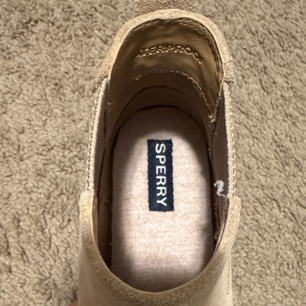 Sperry Beige Ankle Booties - Picture 2 of 3